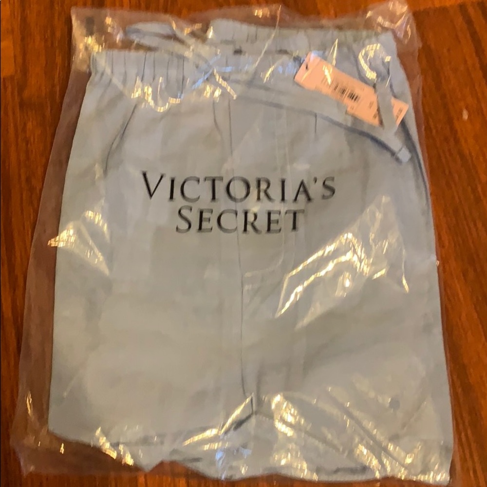 Blue Victoria’s Secret shorts